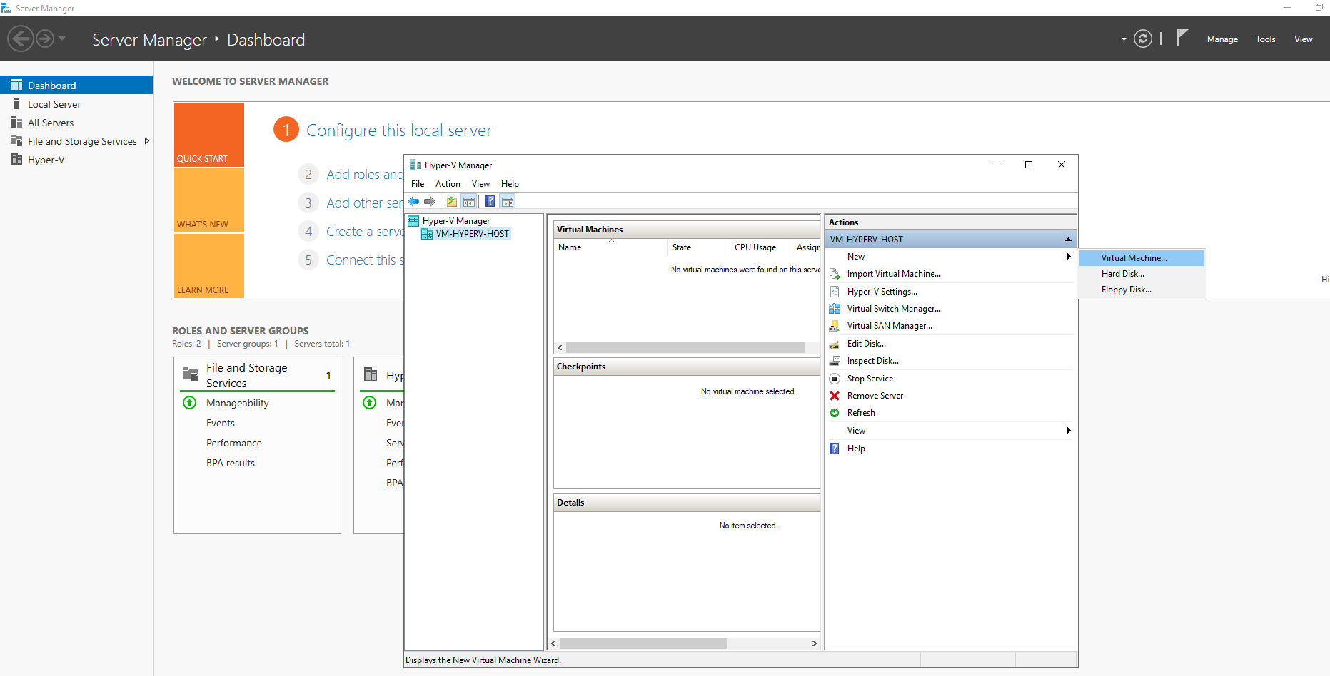 CreatingVM