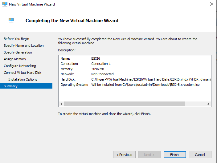 CreatingVM