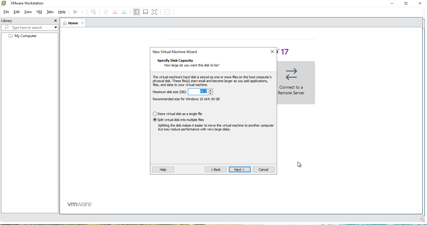 CreatingVM-inWorkstation
