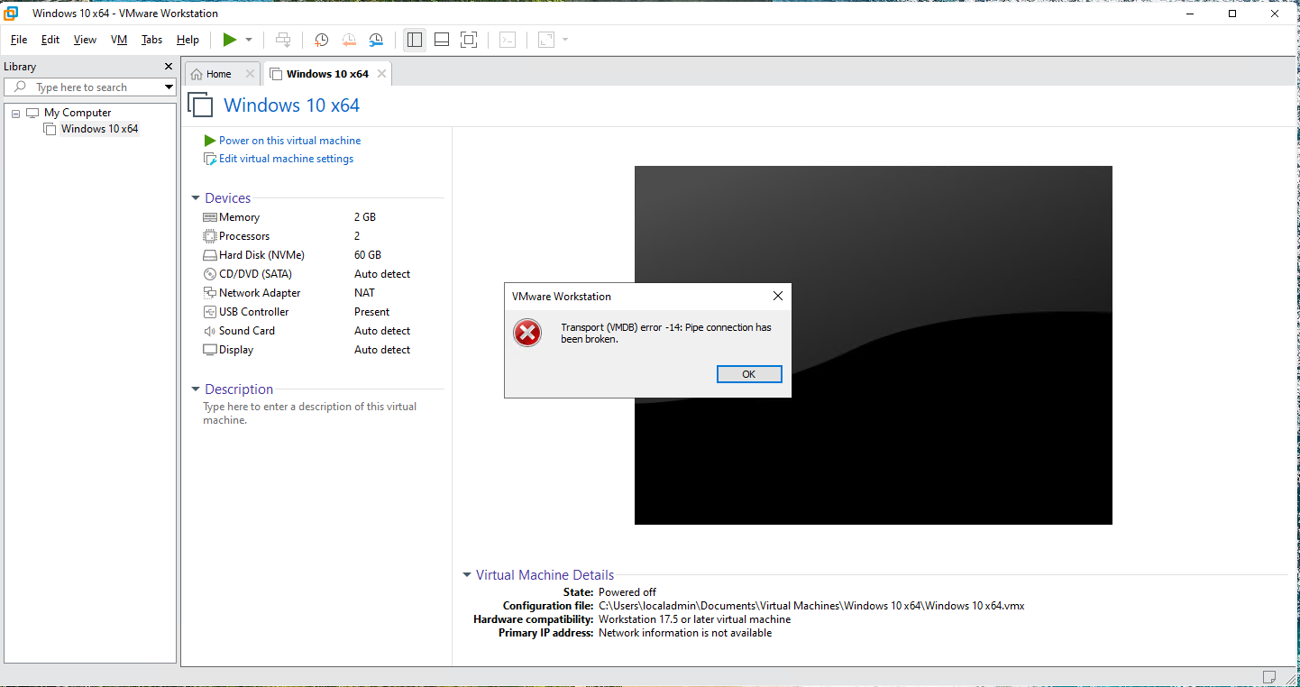 CreatingVM-inWorkstation