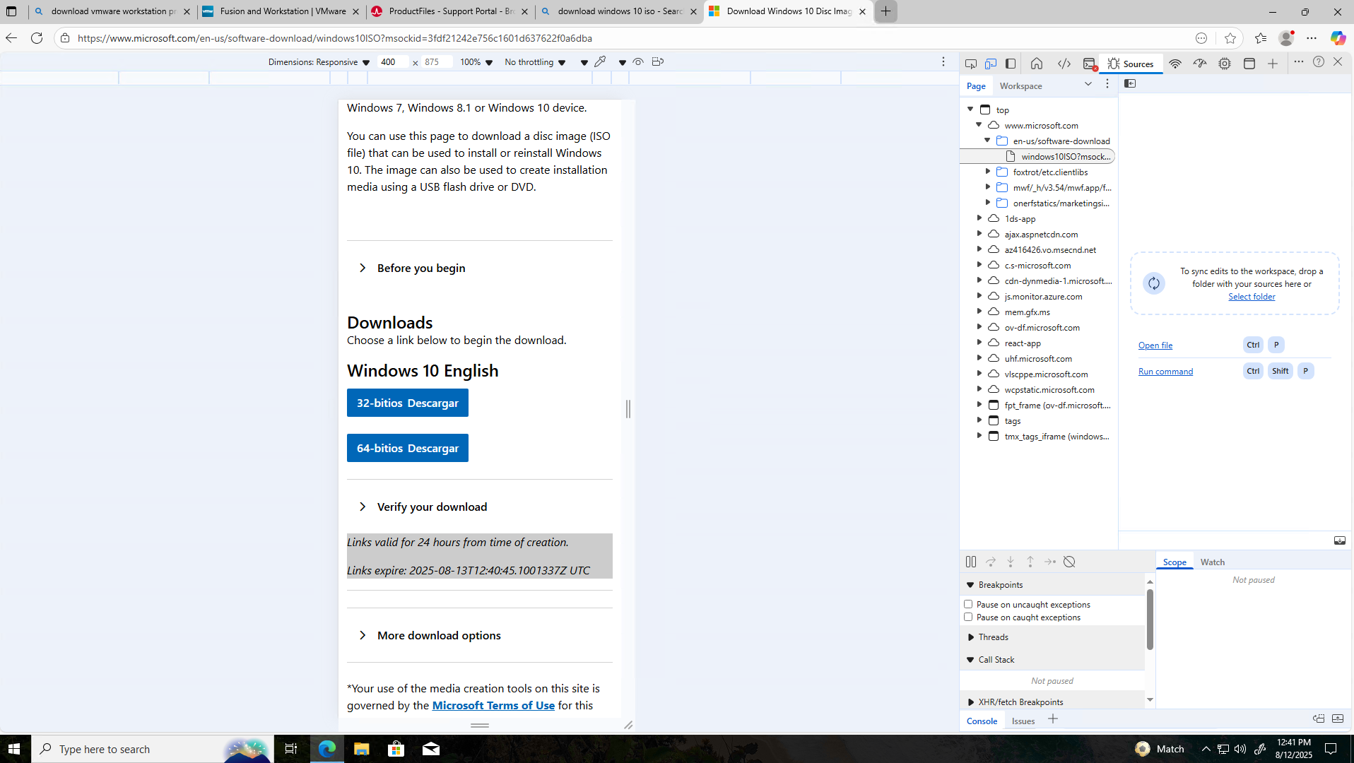 DownloadWindows10ISO